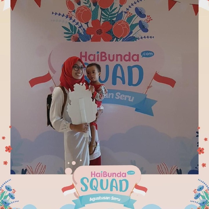 <p>Wah, happy banget nih! Terima kasih Bunda dan buah hati sudah ikutan Agustusan Seru HaiBundaSquad.</p>