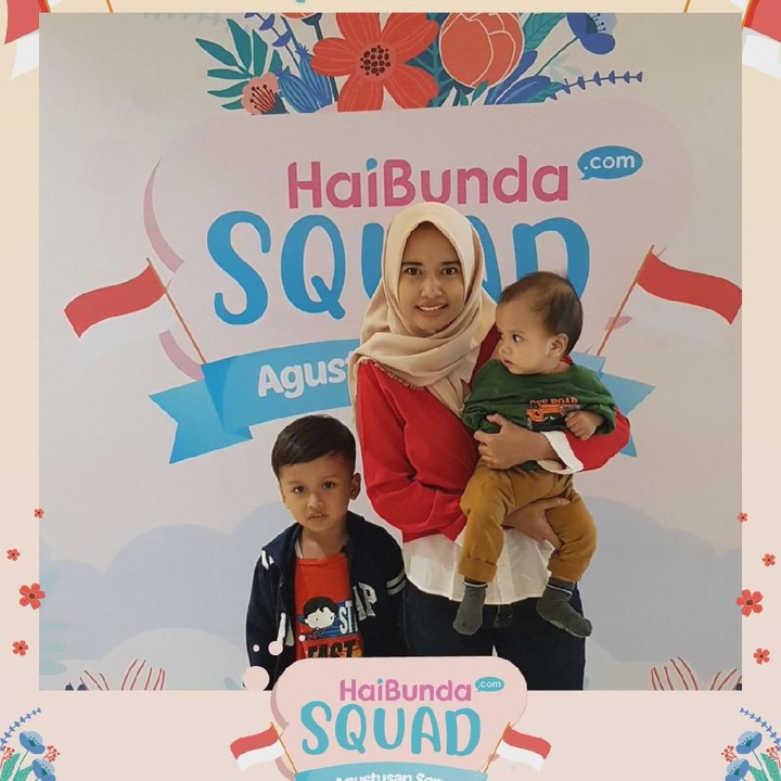 <p>Wah, happy banget nih! Terima kasih Bunda dan buah hati sudah ikutan Agustusan Seru HaiBundaSquad.</p>