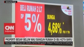 VIDEO: Properti Besar Belum Mau Bangun Rumah di Ibu Kota Baru