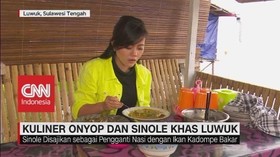 VIDEO: Kuliner Onyop dan Sinole Khas Luwuk