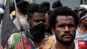 Polisi Amankan 318 Orang dari Demonstrasi di Uncen Jayapura