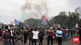8 Tersangka Pengibar Bintang Kejora Terancam Penjara Seumur Hidup