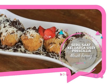 Seru, Saat Keluarga Sissy Prescillia & Rifat Sungkar Masak Bareng
