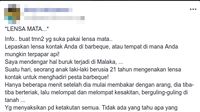 Benarkah Kabar Viral Lensa Kontak Bisa Meleleh Dekat Api?