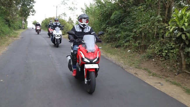 Honda ADV 150 diluncurkan dalam pameran GIIAS 2019 di ICE BSD, Tangerang, Banten menggunakan mesin PCX 150.