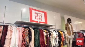 Toko Ritel Forever 21 di Grand Indonesia Sisa 1 Lantai