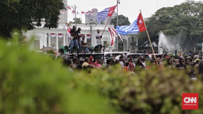 Polisi Sebut Pengibaran Bintang Kejora Bisa Dijerat Pidana