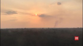 VIDEO: Asap Kebakaran Hutan Amazon Sampai ke Peru