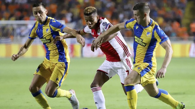 Ajax Amsterdam, Club Brugge, dan Slavia Prague mengamankan tiga tiket tersisa menuju fase grup Liga Champions 2019/2020.