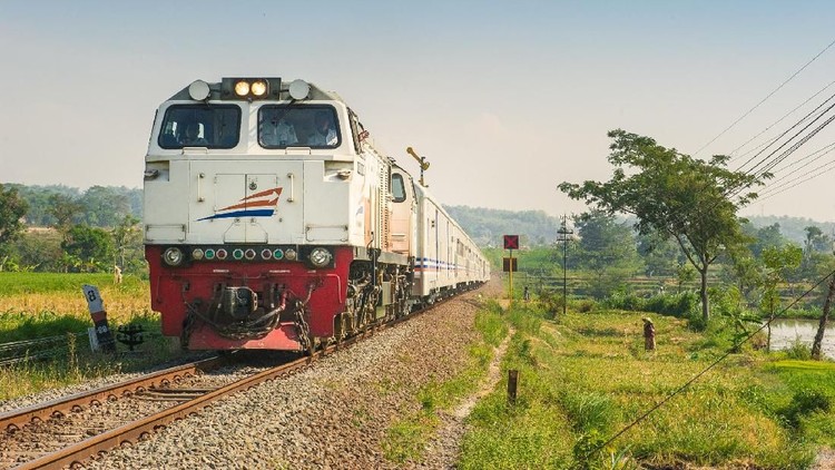 Ilustrasi kereta api