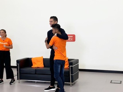 Kebahagiaan Cristiano Ronaldo Bertemu Anak Angkatnya, Martunis