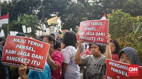 Massa Pendukung Pansel Capim KPK Tak Tahu Isi dan Tujuan Demo