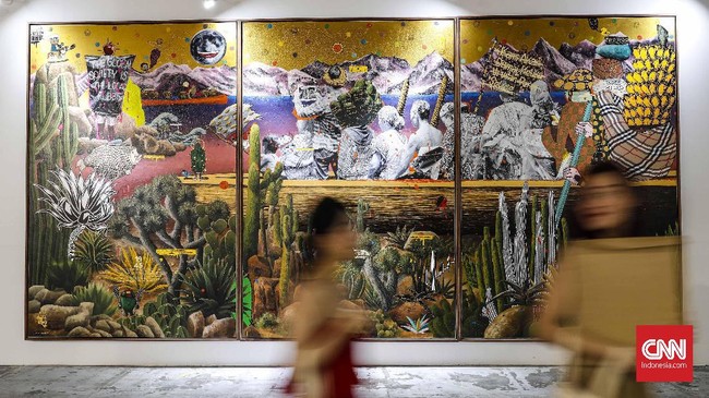 FOTO: Mimpi Pusat Seni Rupa Kontemporer di Art Jakarta 2019