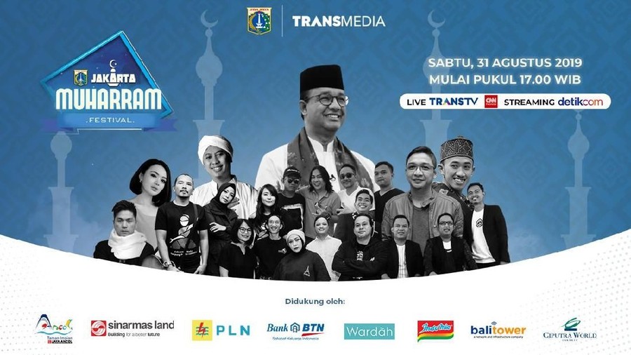 Acara Jakarta Muharram Festival yang akan digelar oleh Pemprov DKI.