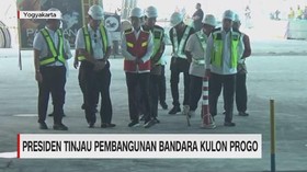 VIDEO: Presiden Tinjau Pembangunan Bandara Kulon Progo