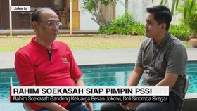 VIDEO: Rahim Soekasah Siap Pimpin PSSI