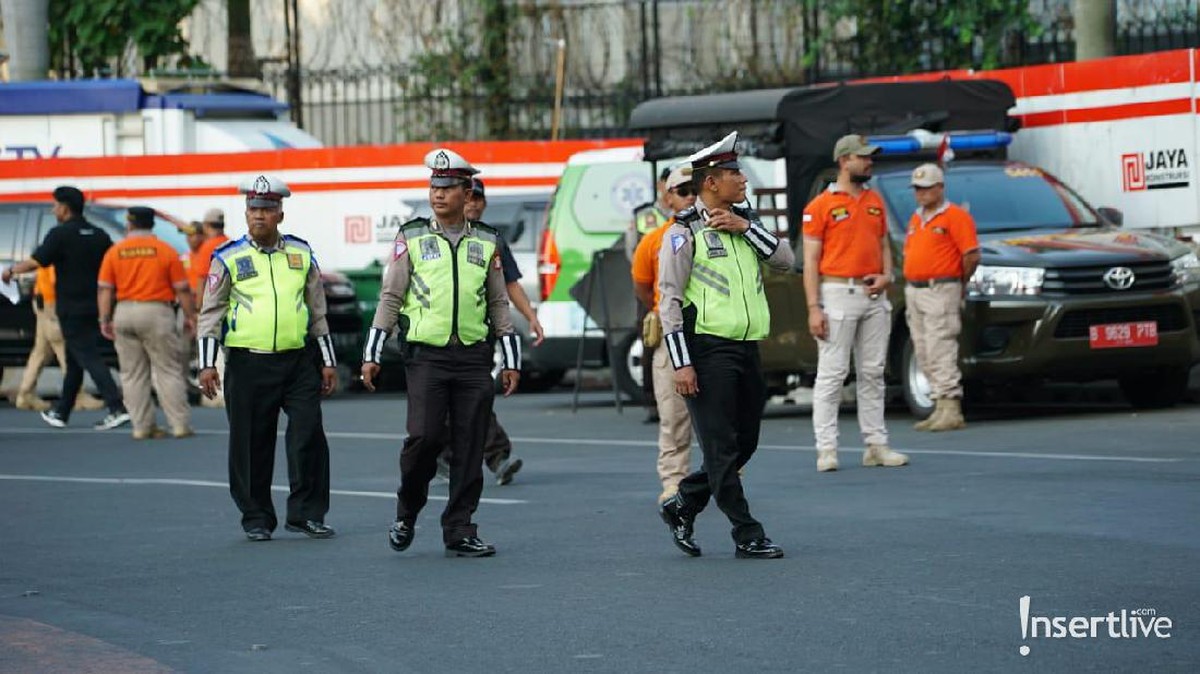 Beberapa keramaian dan keseruan acara Jakarta Muharram Festival di Bundaran HI&comma; Jakarta Pusat&comma; hari ini&comma; Sabtu &lpar;31&sol;8&rpar;