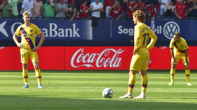 Barcelona memiliki rapor negatif dalam laga tandang jelang bertemu Borussia Dortmund pada matchday pertama Grup F Liga Champions di Signal Iduna Park.