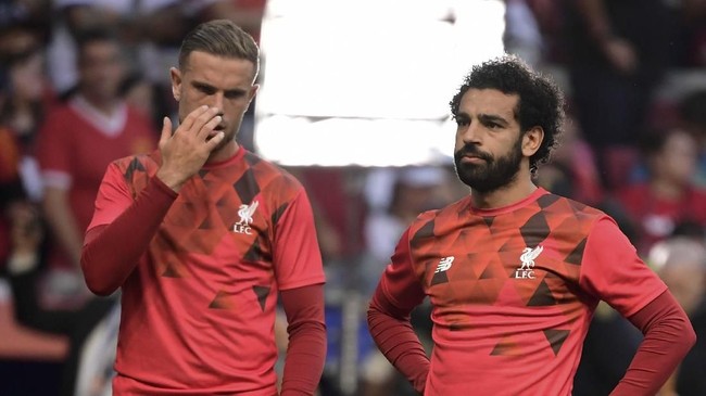 Keinginan Mohamed Salah melakukan balas dendam saat Liverpool jumpa Real Madrid di final liga Champions dijadikan bahan lelucon kapten Jordan Henderson.