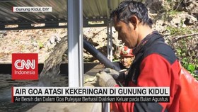 VIDEO: Air Goa Atasi Kekeringan di Gunung Kidul
