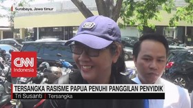 VIDEO: Tersangka Rasisme Papua Penuhi Panggilan Penyidik