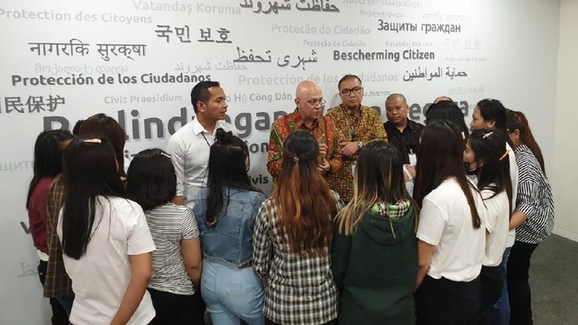Sebanyak 14 perempuan Indonesia korban kasus pengantin pesanan di China berhasil dipulangkan ke Indonesia pada Selasa (3/9).
