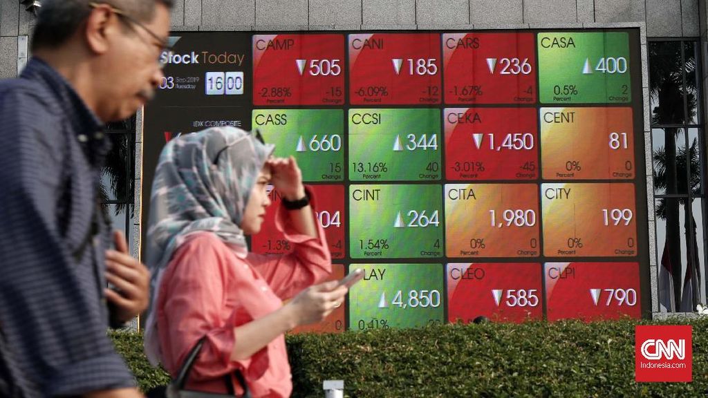 IHSG Ditutup Melambung 2,75 Persen ke 7.302 Usai Libur Panjang Lebaran