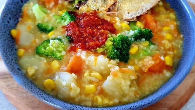  Resep  Bubur  Manado Rice  Cooker  Menu Sarapan Nikmat 