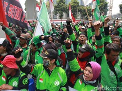 5.000 Drivel Ojol Serbu Kemenhub dan Istana, Pengamat: Salah Sasaran