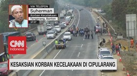 VIDEO: Kesaksian Korban Kecelakaan Beruntun Tol Cipularang
