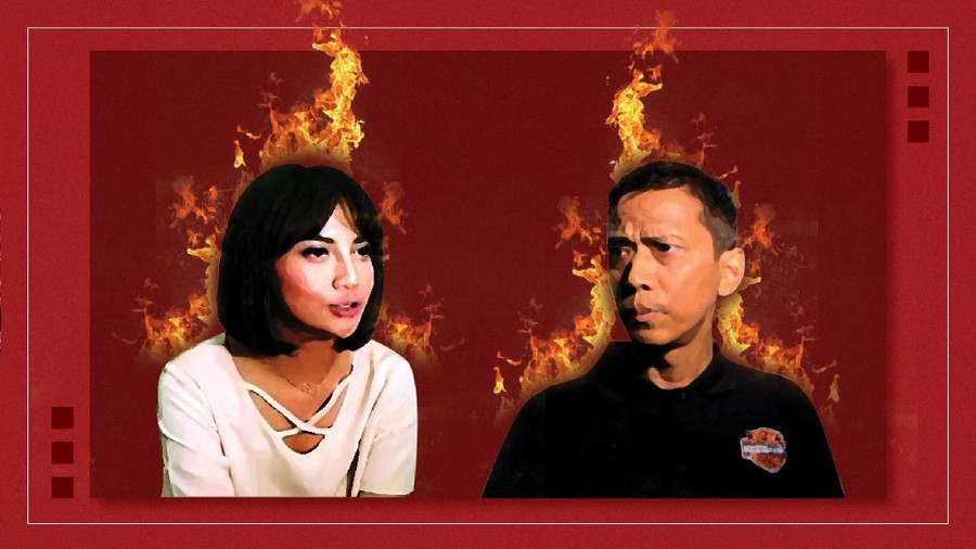 Vanessa Angel memperkenalkan pengacaranya sebagai abang, manajer dan juga papanya.