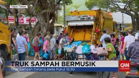 VIDEO: Unik! Truk Sampah Bermusik Warga Taiwan
