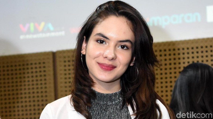Steffi Zamora saat ditemui di CGV Grand Indonesia.