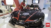 FOTO: Pameran Kendaraan Listrik Perdana di Indonesia Indonesia Electric Motor Show 2019 di gedung Balai Kartini, Jakarta, Rabu (4/9) sebagai sarana edukasi kendaraan listrik ke masyarakat.