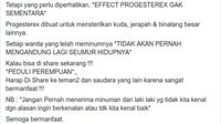 Hoax Obat Progesterex Bisa Bikin Wanita Mandul Permanen Kembali Viral