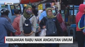 VIDEO: Kebijakan Rabu Naik Angkutan Umum