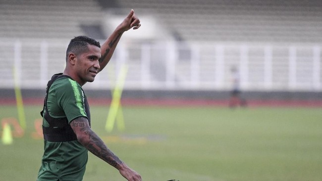 FOTO: Latihan Perdana Timnas Malaysia di Indonesia