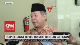 VIDEO: PDIP Sepakat Revisi UU MD3 Dengan Catatan