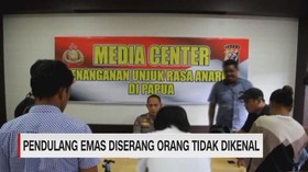VIDEO: Ratusan Pendulang Emas di Papua Diserang