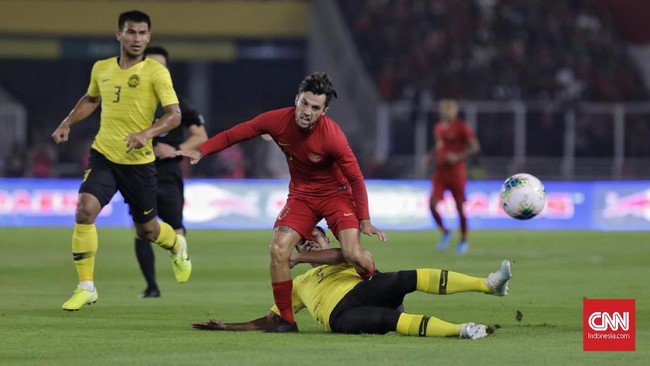 Timnas Indonesia takluk 2-3 dari Malaysia pada laga perdana Grup G Kualifikasi Piala Dunia 2022 di Stadion Utama Gelora Bung Karno, Jakarta, Kamis (5/9).
