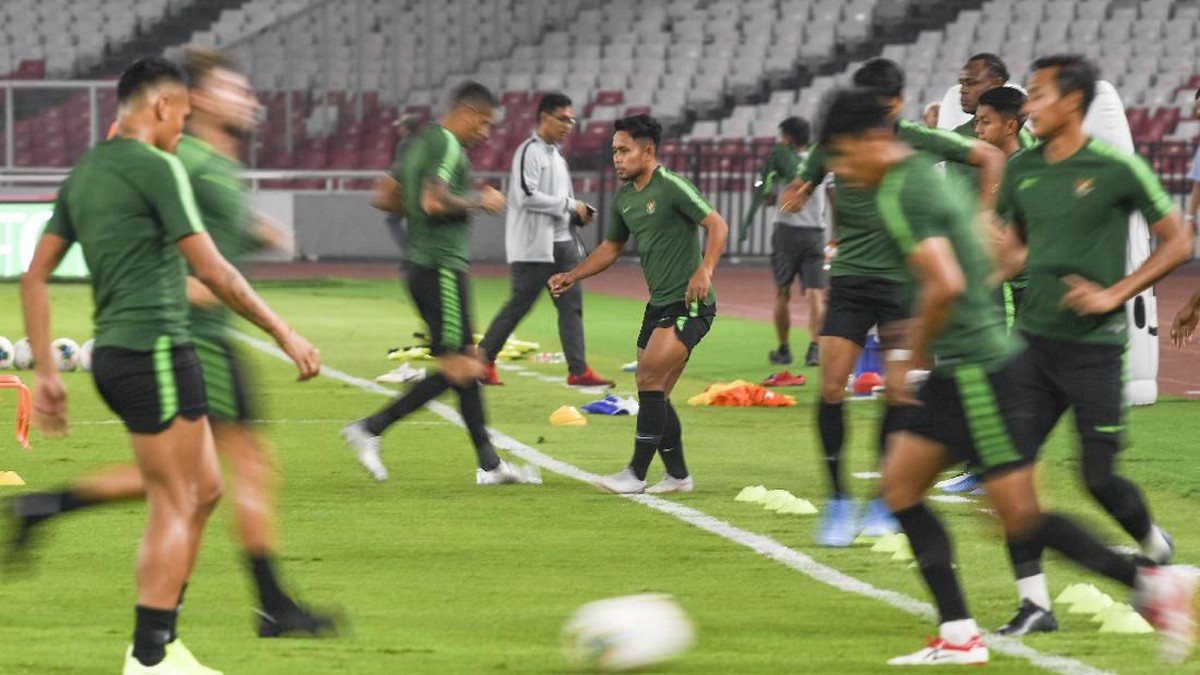 FOTO: Wajah-wajah Tegang Jelang Indonesia vs Malaysia