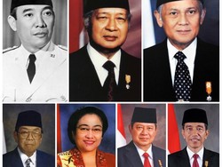 Daftar Presiden-Wakil Presiden Indonesia dan Masa Jabatannya