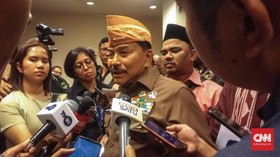Jokowi Jenguk Hendropriyono Usai Pulih dari Demam Berdarah