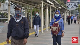 Kemenhub Imbau Pengguna Transportasi Umum Pakai Masker