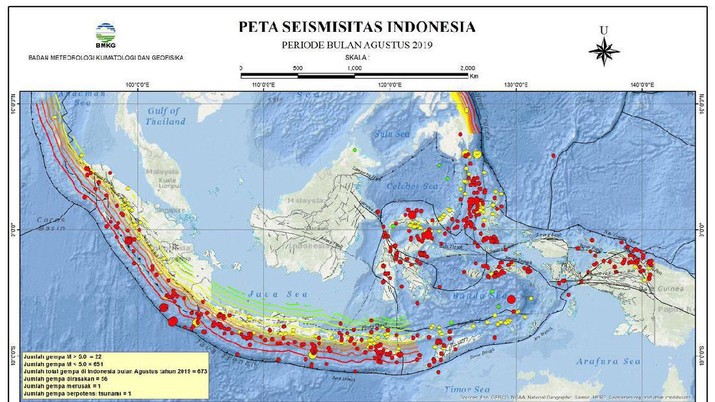 Inti Bumi di Bawah Indonesia