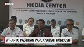 VIDEO: Wiranto Pastikan Papua Sudah Kondusif
