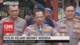 VIDEO: Polri Kejar Benny Wenda