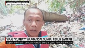 VIDEO: Viral 'Curhat' Warga Soal Sungai Penuh Sampah