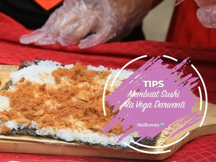 Tips Membuat Sushi Ala Vega Darwanti
