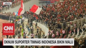 VIDEO: Oknum Suporter Timnas Indonesia Bikin Malu